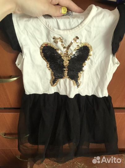 Платье на девочку 98