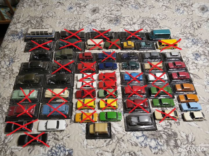 Автолегенды СССР (DeAgostini) газ, ваз, Москвич