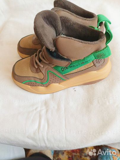 Кроссовки демисезонные на липучке р32(21)