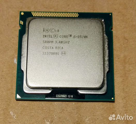 I5 3570k. Какие ножки задействованы в процессоре i5 3570k.