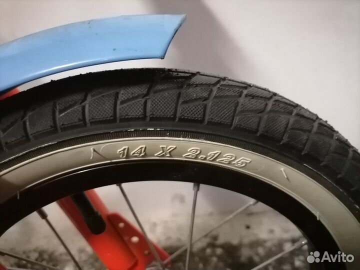 Детский велосипед 14 дюймов бу