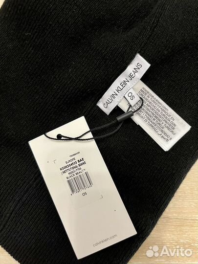 Calvin Klein Jeans.Black.новая шапка. OneSize