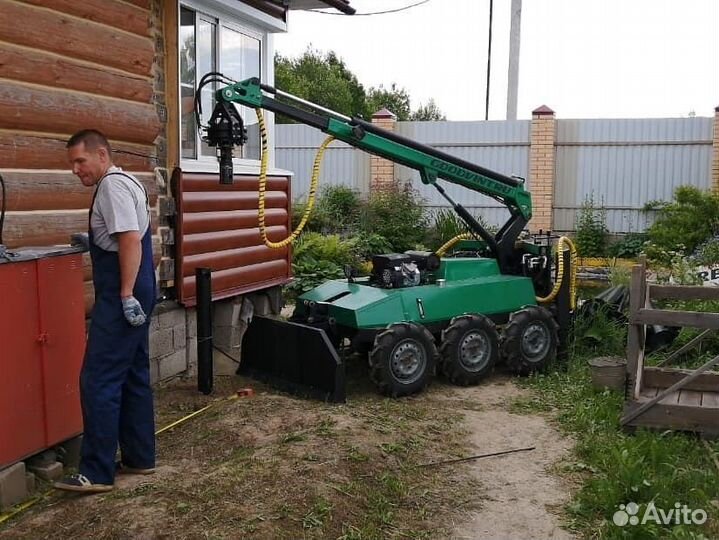 Винтовые сваи / Фундамент