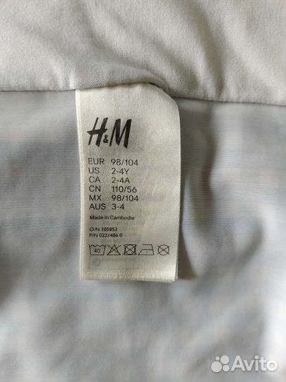 Купальник h&m 98-104