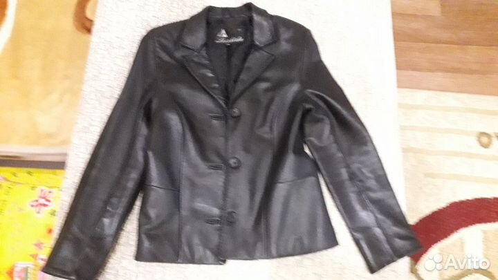 Кожаный пиджак