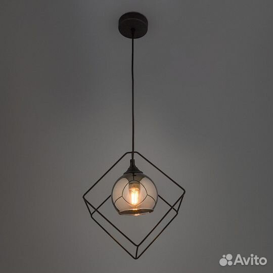 Подвесной светильник Vitaluce Элиот 1 лампа 3м Е27