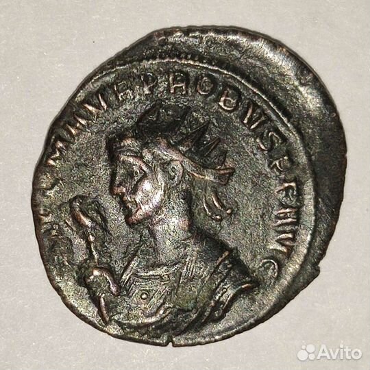 Антониниан Император Проб 276-282 г Рим антика