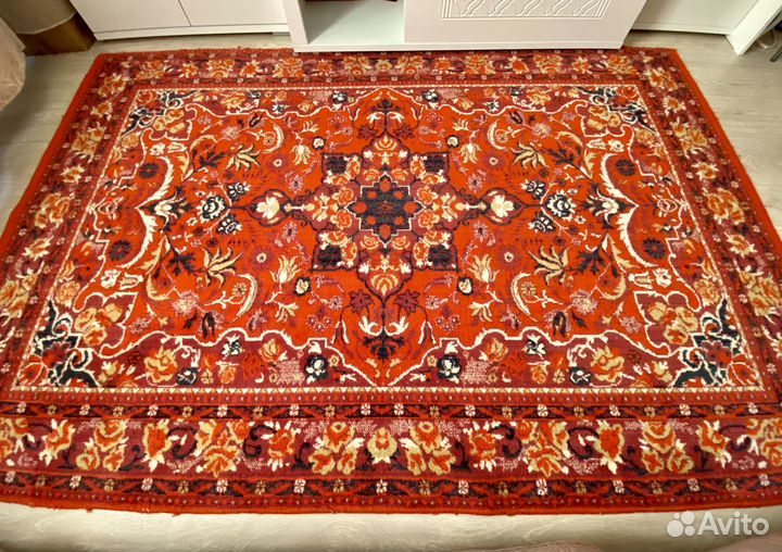 Ковер шерстяной б/у 150*210см