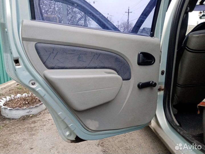 Дверные карты Renault logan 1