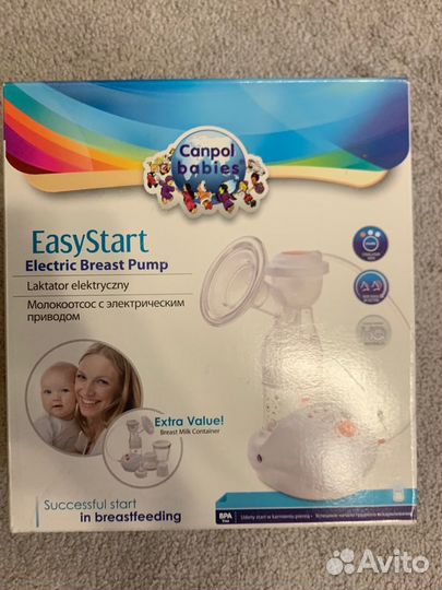 Электрический молокоотсос Canpol Babies