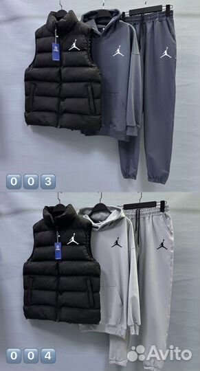 Спортивный костюм Jordan 23, мужской костюм 3 в 1