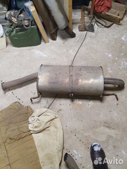 Глушитель Митсубиси Паджеро 4 3.0 Бензин