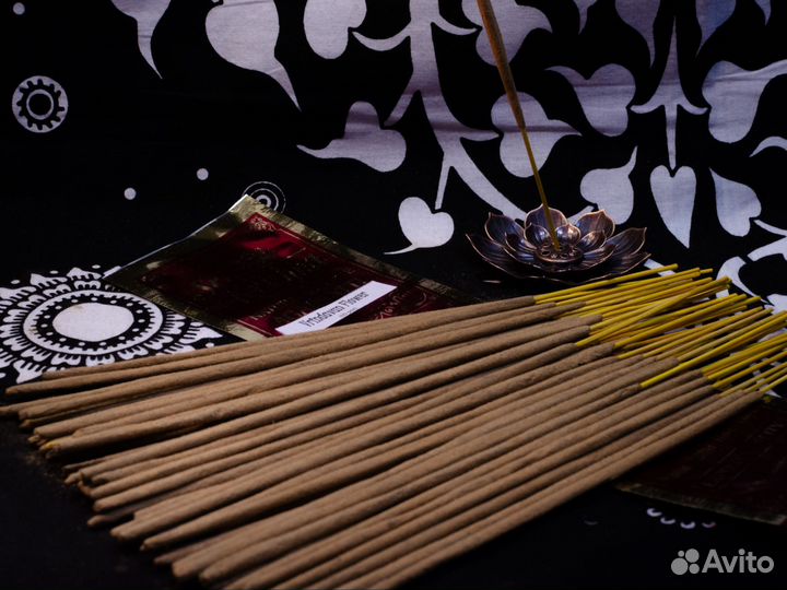 Vrindavan Flower 50шт. Благовония пыльцовые, Индия