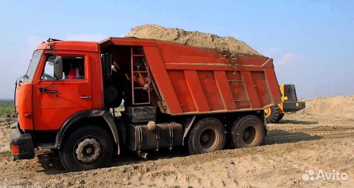 Природный Песок / Щебень