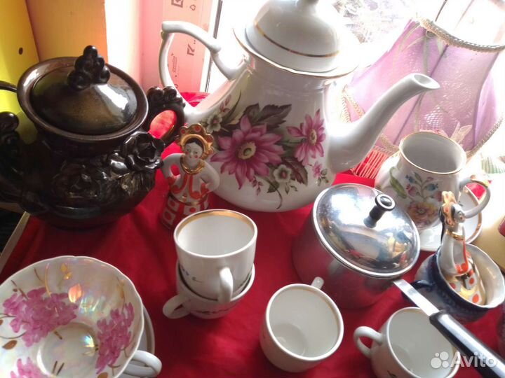 Посуда фмгурки ретро Фарфоровые статуэтки СССР