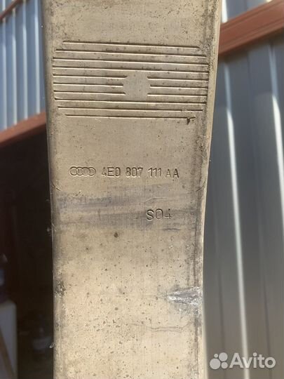 Усилитель переднего бампера Audi A8 D3