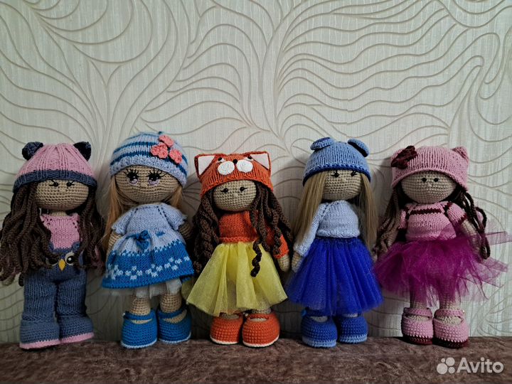 Вязаная кукла