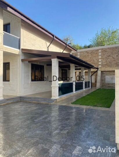 Облицовка дома/ Каякентский камень