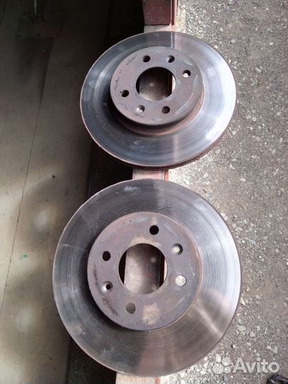 Тормозные диски на hyundai solaris 1 бу