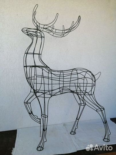 Садовые 3D фигуры из металла