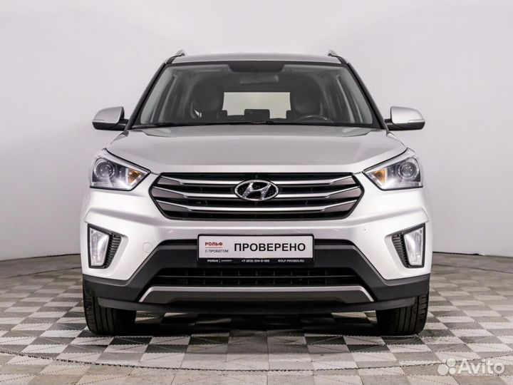 Hyundai Creta 2.0 AT, 2018, 85 284 км