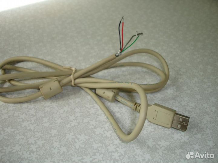Кабель, провод, LPT, PS/2, USB, телефонный