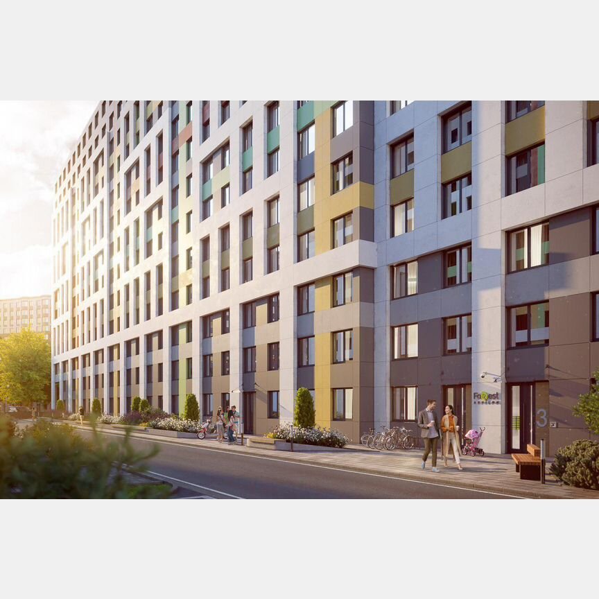 Квартира-студия, 29 м², 2/13 эт.