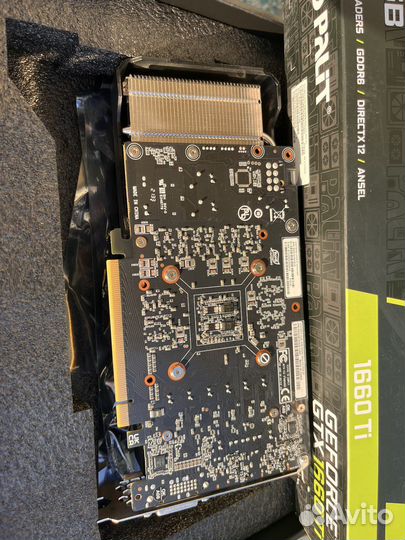 Видеокарта gtx 1660 ti 6gb