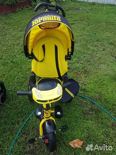 Детский велосипед с ручкой бу