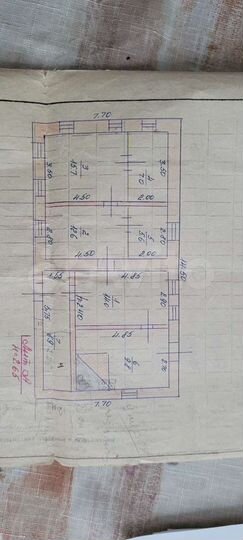Дом 86,6 м² на участке 46 сот.