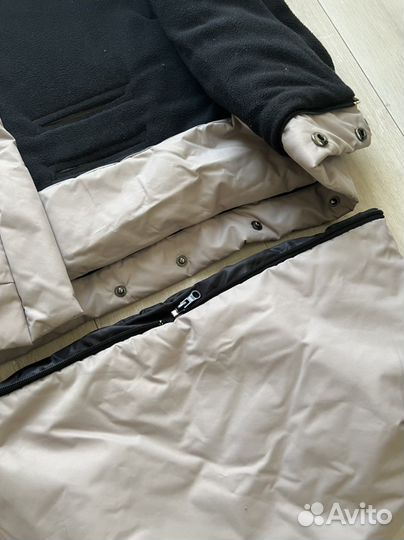 Зимний конверт-трансформер Leokid с муфтами