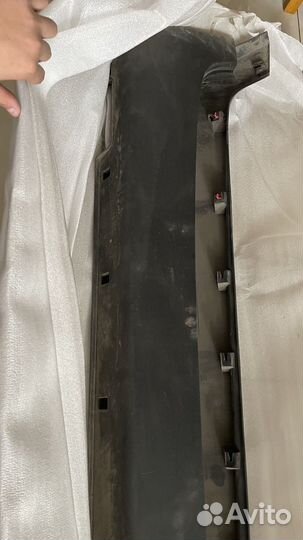 Пороги комплект на kia sportage 3 пластиковые