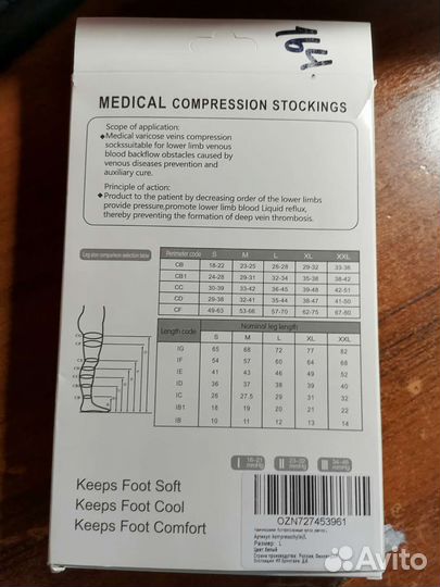 Компрессионные чулки