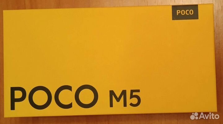 Коробка от смартфона Poco m5