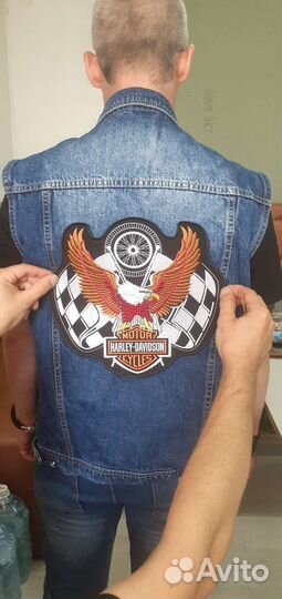 Ремонт мотоэкипировки. Косух. Кожаных штанов