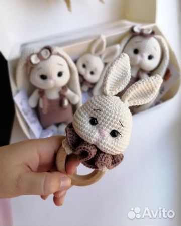 Вязаные игрушки ручной работы