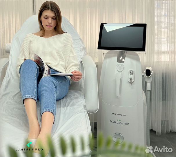 Диодный лазер для эпиляции Люминес Макс-Плюс 2000в