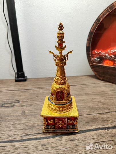 Шкатулка буддийская Непал ступа буддийская
