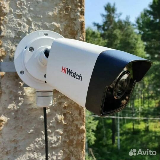 Камера видеонаблюдения с установкой