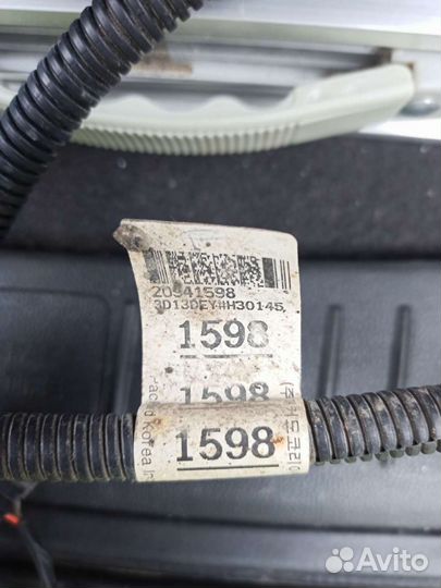 Проводка задних парктроников captiva