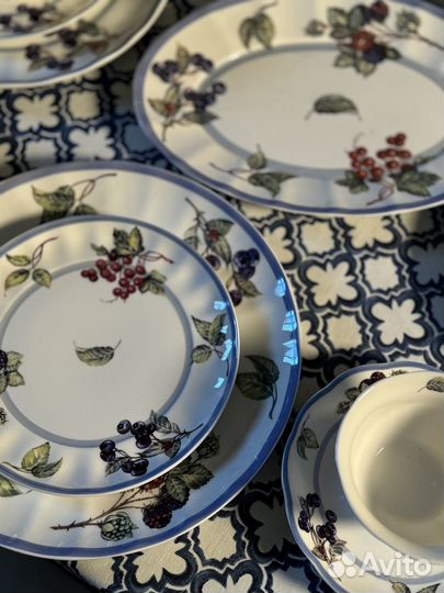 Сервиз в стиле villeroy boch cotage