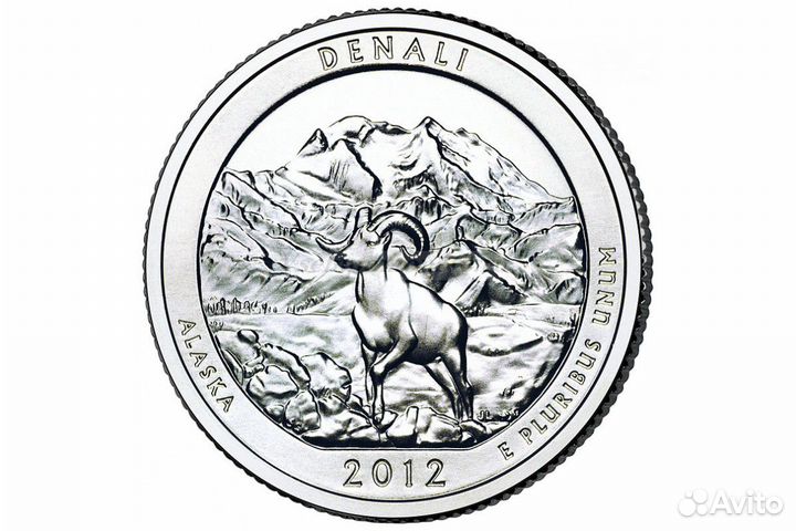 25 центов США Парки и Штаты наборы и отдельно