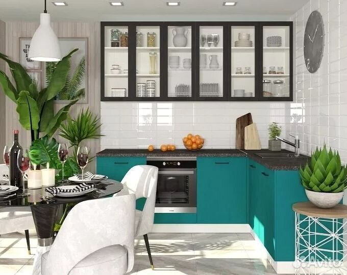 Кухни модульные разные размеры