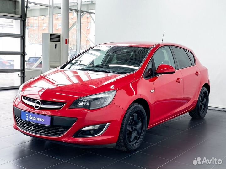 Opel Astra 1.6 AT, 2013, 166 932 км