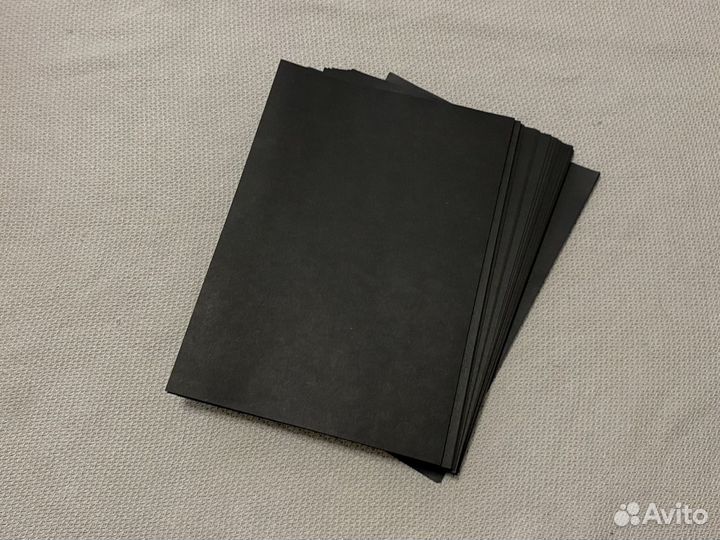Черная бумага а4 для рисования/блокнотов