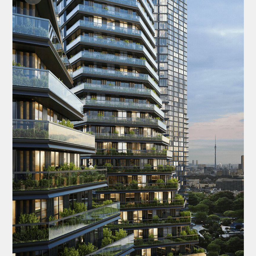 3-к. квартира, 108,5 м², 52/55 эт.