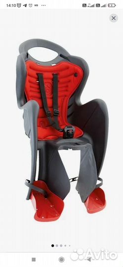 Велокресло Bellelli Mr Fox Relax, dark grey