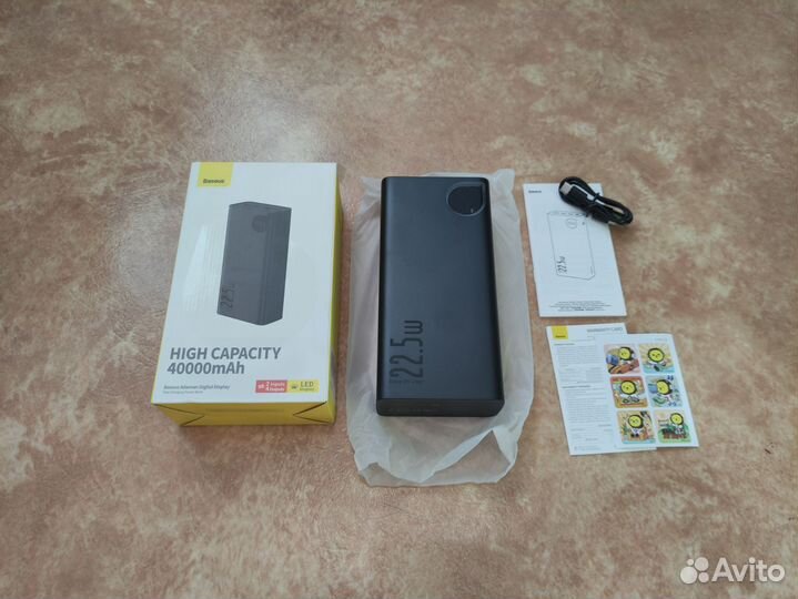 Powerbank Baseus 40000 mah