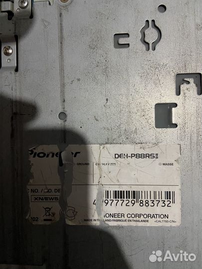 Pioneer deh p88rs