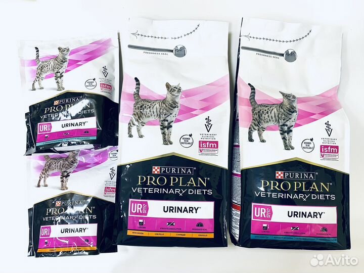 Сухой корм Proplan Vet д/к UR, при мкб, 3 кг